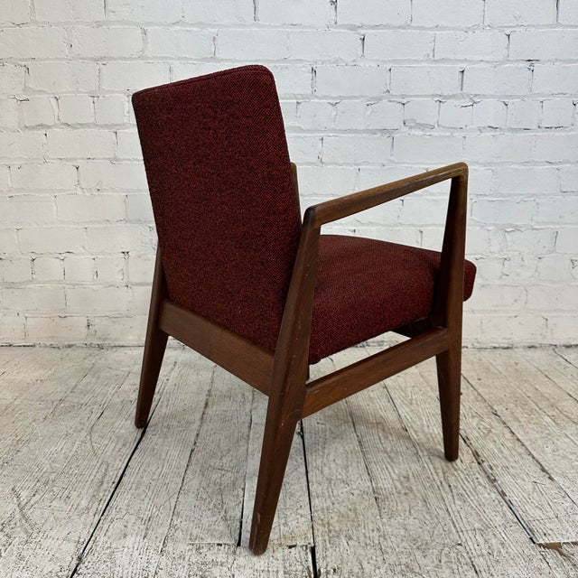 Jens Risom Mid-Century Modern Jen Risom Lounge Armchair For Sale - Image 4 of 11