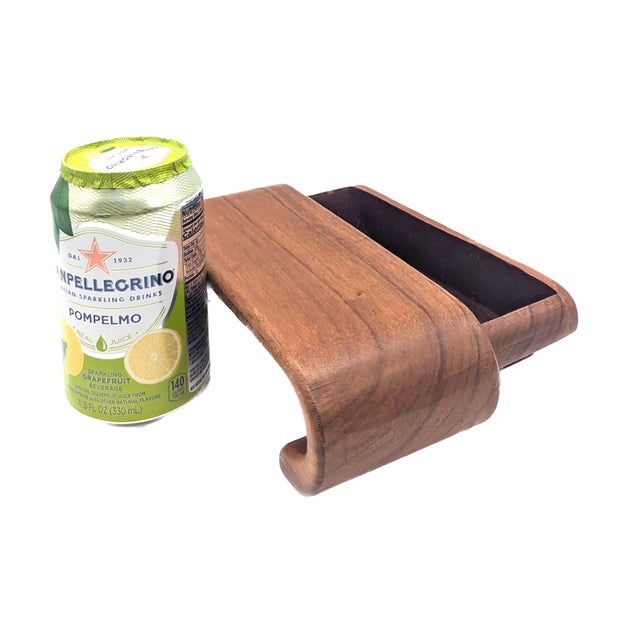 Wood Mid 20th Century Handcrafted Teak Wood Jewelry and Trinket Box For Sale - Image 7 of 10