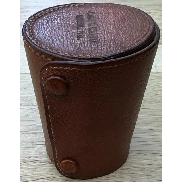 Metal Asprey of London Set X 6 Silver Plated Stacking Travel Shot Cups For Sale - Image 7 of 18