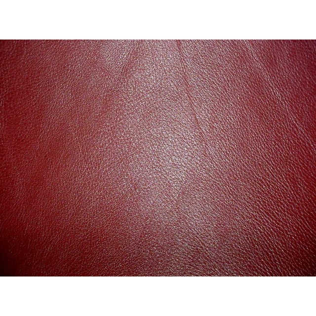 Moore & Giles Brighton Sangria Full Grain Cowhide Leather Upholstery