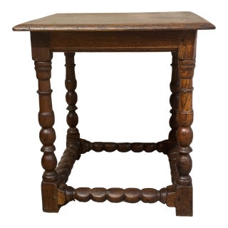 Early 19th Century English Oak Table For Sale
