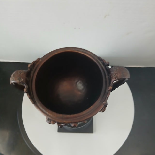 Metal Late 20th Century Bronze Replica of Kantharos Centaur Tazza For Sale - Image 7 of 7