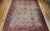 Antique Persian Ziegler Mahal Sultanabad Rug, Hand-Knotted Wool, Geometric Pattern, 11x14, Ivory & Red For Sale - Image 9 of 17