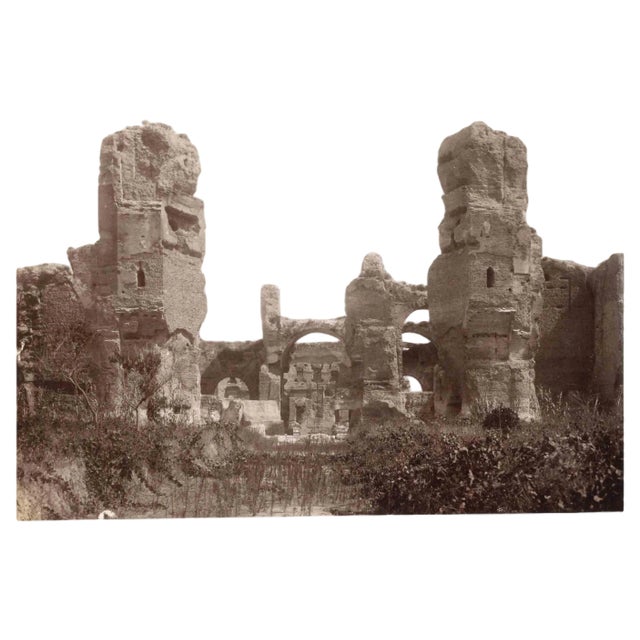 Ludovico Tuminello, Baths of Caracalla, Vintage Photograph, Early 20th Century For Sale