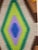 Vintage Navajo Rug, Eye Dazzler Pattern, Wool & Cotton, Native American Wall Art, 2x3 For Sale - Image 10 of 15