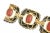 Metal Dramatic Onyx Coral Diamond Gold Link Bracelet For Sale - Image 7 of 10