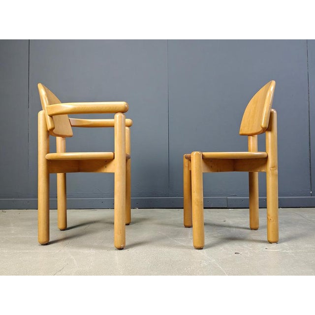 1980s Pine Wood Dining Chairs by Rainer Daumiller for Hirtshals Savvaerk, 1980s, Set of 6 For Sale - Image 5 of 15