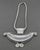 Offered is an artisan-crafted quartz and sterling silver pendant that was obtained on a trip to India in the late 1980s....