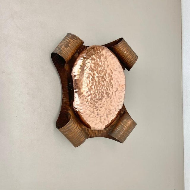 Copper Theatre Wall Light in the style of Stilnovo, Italy, 1950s For Sale - Image 17 of 18