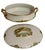 Rare Antique CH Field Haviland Round Covered Vegetable Server crafted in Limoges France and sold through USA distributor,...