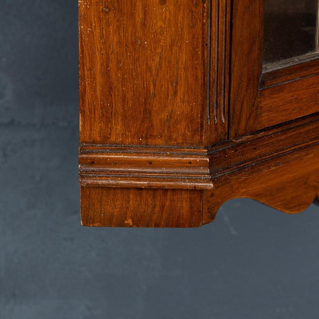 19th Century Timber Corner Cabinet in Oak from HMS Foudroyant, Lord Nelsons Flagship, 1897 For Sale - Image 14 of 18