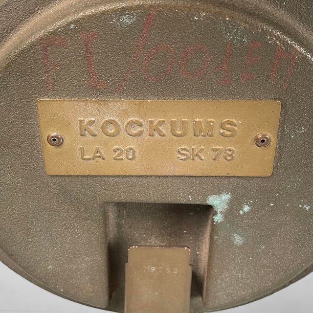 Mid-Century Modern Italian Ships Lamp in Wood, Glass and Metal, 1950s For Sale - Image 10 of 18