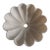 Hand-Carved White Marble Cirque Floral Vessel Sink - Modern Bathroom Vanity Basin For Sale