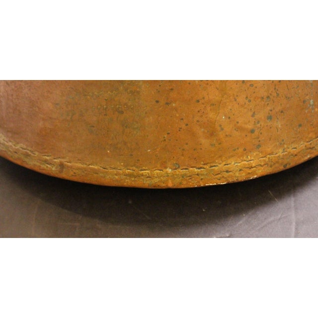 Mid-Late 19th Century French Copper & Iron Cauldron Pot For Sale In Raleigh - Image 6 of 6