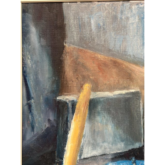 R. Olsson, Still Life, 1950s, Oil on Canvas, Framed For Sale - Image 12 of 18