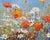 Impressionist Original Oil Painting, Flowers For Sale - Image 3 of 5