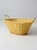 Add a splash of sunny, cottage-chic charm to your home with this vintage wicker laundry basket. Featuring a wide oval...