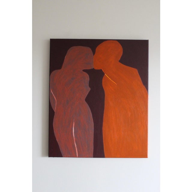 Bodasca, A Kiss, 2026, Acrylic on Canvas For Sale - Image 10 of 10
