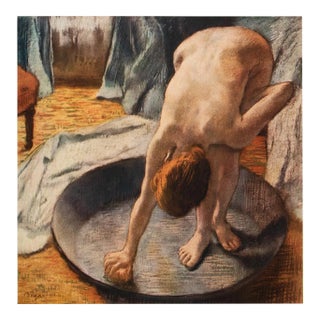 1952 After Edgar Degas "The Tub", First Edition Vintage Print For Sale