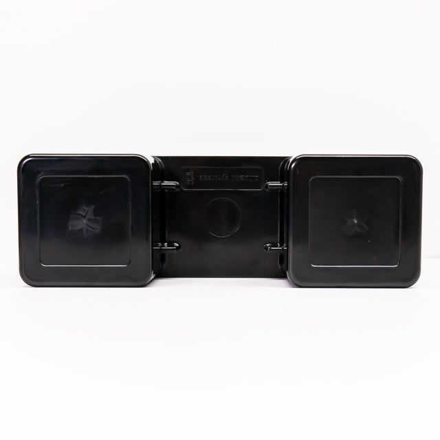 Black Italian Pen Holder by Ettore Sottsass for Olivetti Synthesis, 1970s For Sale - Image 8 of 11