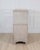 Wood An antique Swedish bureau in antique white. For Sale - Image 7 of 10