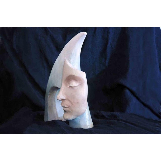Moon arch is an original contemporary artwork realized by Maryam Pezeshki in 2009. Mixed media and terracotta sculpture....