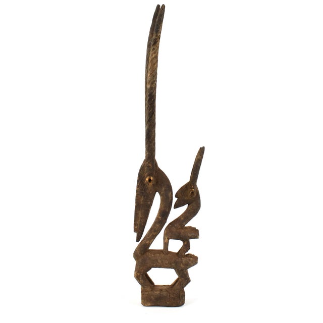 Figurative Mid 20th Century African Antelope Figure For Sale - Image 3 of 9