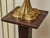 Empire Red Marble Pedestals with Brass Applications, Set of 2 For Sale - Image 4 of 10