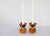 Ceramic and Wood Candleolders from Nittsjö, Sweden, 1970s, Set of 2 For Sale - Image 6 of 16