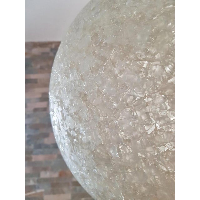 Mid-Century Spherical Shape Resin Pendant Lamp, Italy, 1960s For Sale - Image 17 of 18