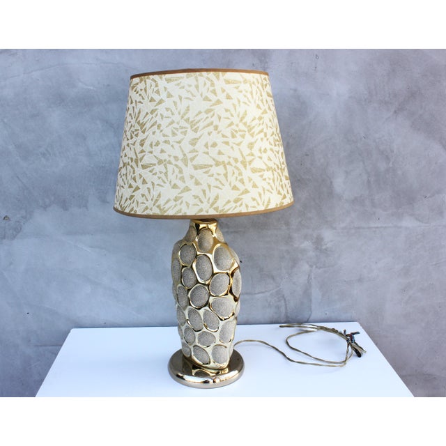 Mid-Century Modern Large Hollywood Regency Table Lamp, 1990s For Sale - Image 3 of 5