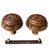 Metal Antique 1880s American Vernacular Bronze Door Knobs- A Pair For Sale - Image 7 of 9
