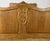 Vintage French Louis XVI Oak Double Bed Frame with Carved Headboard For Sale - Image 5 of 13