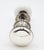 Mid 20th Century Antique White Ceramic & Mercury Glass Passage Door Knob Set For Sale - Image 5 of 7