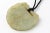 Modern Carved and Etched Jade Pendant on Cord For Sale - Image 3 of 4