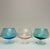 Mid 20th Century Mid Century Modern Pastel Colored Glass Brandy Snifters Cocktails - Set of 6 For Sale In Houston - Image 6 of 10