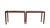 This pair antique console table features a minimalist silhouette with a narrow, elongated profile. Finished in a deep...