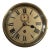 Antique English Ships Clock in Brass Case For Sale
