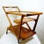 Brown Wooden Tea Trolley by Cesare Lacca for Cassina, 1950s For Sale - Image 8 of 8