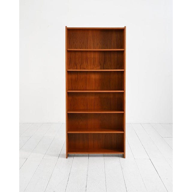 Scandinavian Teak Bookcase by Egons Möbler AB, 1960s For Sale - Image 3 of 11