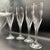 Lenox Late 20th Century Lenox "Debut Platinum" Optic Crystal Flutes (Set of 4) For Sale - Image 4 of 9