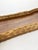 Vintage French Tray in Olive Wood and Rush, 1960 For Sale - Image 6 of 16