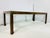 Mid-Century Modern 1960s Asian Style Dining Table in Solid Mahogany With Ming Legs & Burlwood Veneer For Sale - Image 3 of 12