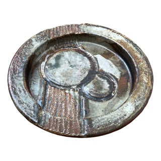 Mid-Century Danish Studio Pottery Bowl by Aksel Larsen for Axella, 1960s For Sale