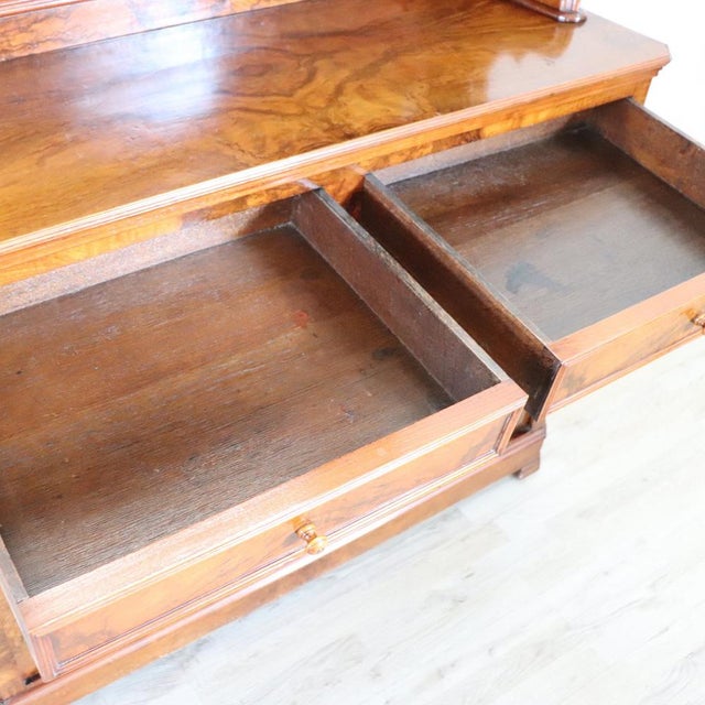 Antique Cupboard in Walnut Briar, 1800s For Sale - Image 13 of 18