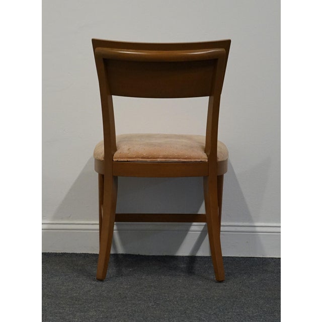 High End Vintage Maple MCM Mid Century Modern Inspired Contemporary Dining Side Chair For Sale In Kansas City - Image 6 of 9