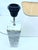 Textile Marble Table Lamp from Bergboms, Sweden, 1960s For Sale - Image 7 of 17