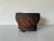 Vintage Organic Texture Artisan Studio Pottery Pot For Sale - Image 10 of 10