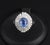 Blue Late 20th Century Rare 2.09ct Gia Ceylon No Heat Sapphire & 0.69ct Diamond Platinum Ring Size 5.25 For Sale - Image 8 of 17