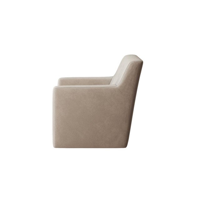 Mid-Century Modern Morro Armchair in White Bouclé by Hommés Studio For Sale - Image 3 of 7